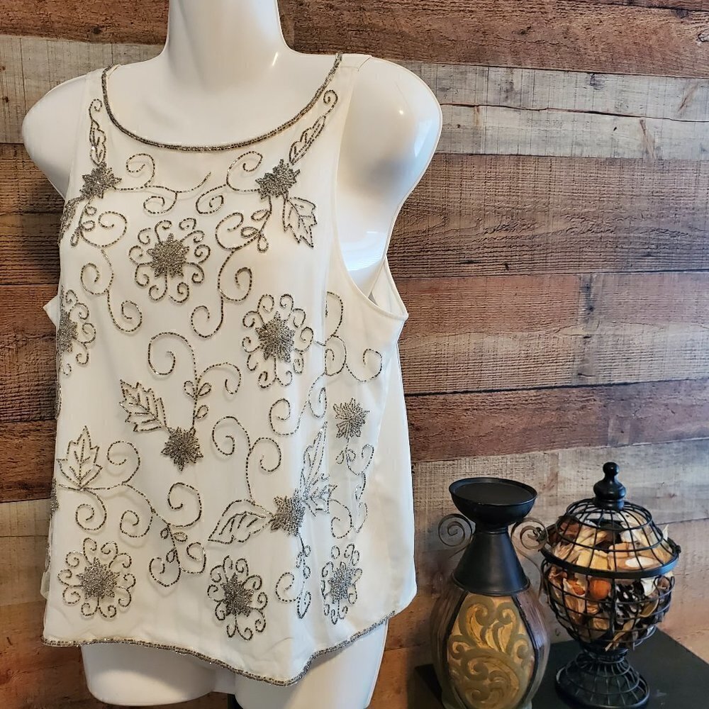 GIANNI BINI BEADED TOP